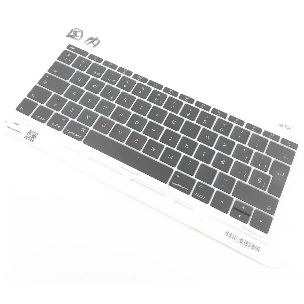Ключ Keycap для Macbook Pro Retina 13 3 дюймов A1708 испанская клавиатура Замена ключей 2016 2017