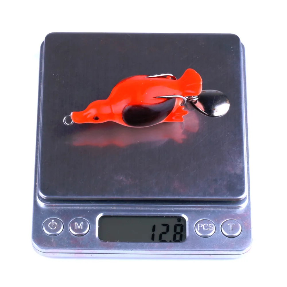 HENGJIA 5 шт./кор. 12 8 г 6 см Pesca щука рыболовные приманки искусственные утка мягкие 14 65