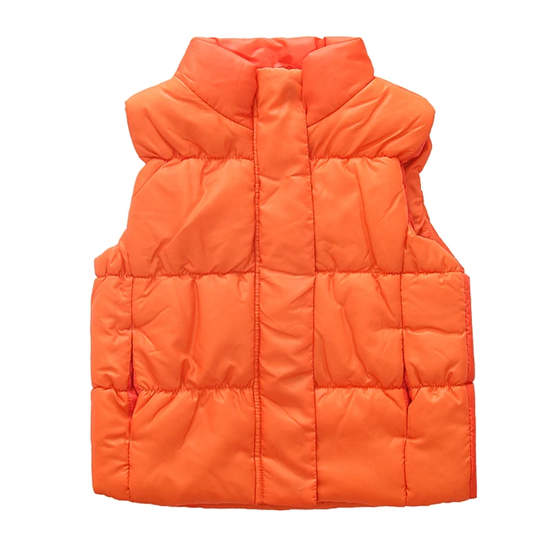 Жилет для мальчиков и девочек Куртки маленьких пальто Детская куртка