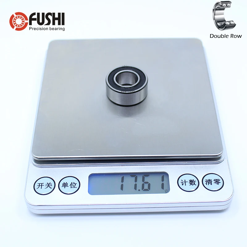 3901-2RS подшипник 12*24*10 мм (1 шт.) 3901 2RS двухрядные герметичные RS Угловые контактные