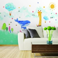 custom 3d wallpaper nordic minimalist childrens room background custom wall painting silk waterproof material