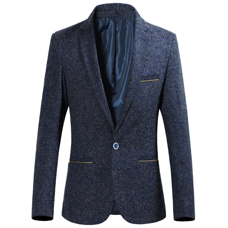 Повседневный костюм для мужчин модные костюмы осенне зимний Весенний высокое