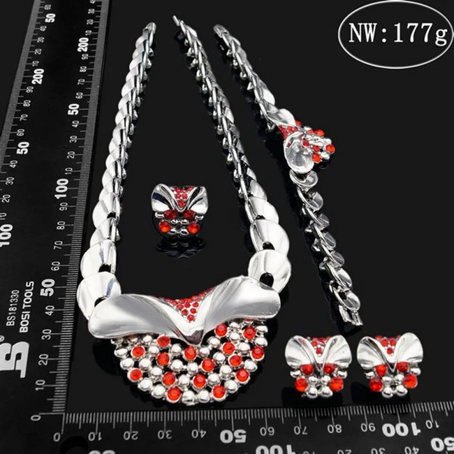 Yulaili тяжелых комплект ювелирных изделий fashionale Для женщин безошибочный партии
