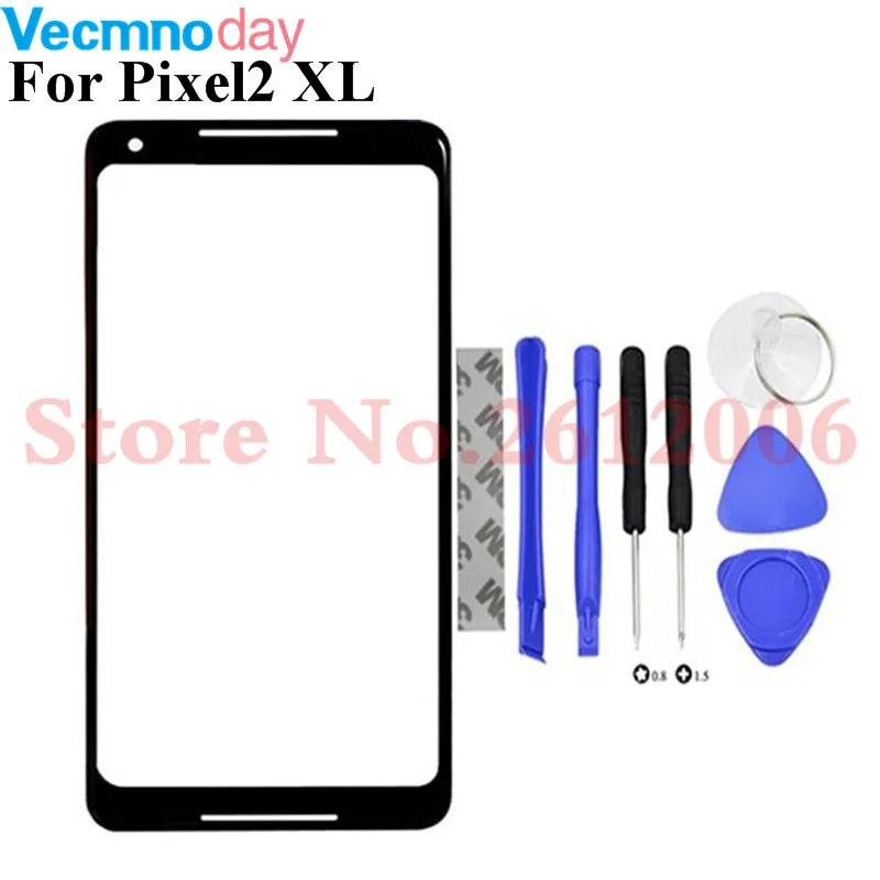 6," для Google Pixel 2 XL Pixel2 XL Переднее стекло сенсорный экран ЖК внешняя панель объектив Запасная часть