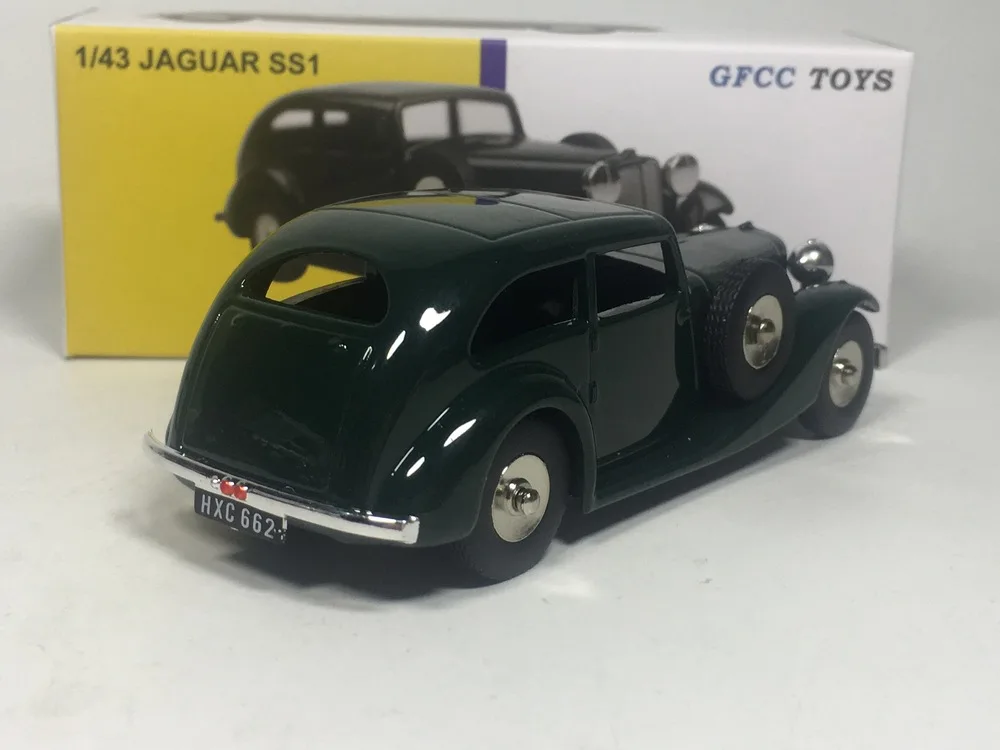 Dinky toys игрушки GFCC JAGUAR SS1 литые модели автомобилей (зеленый)|diecast model cars|dinky toysmodel car |