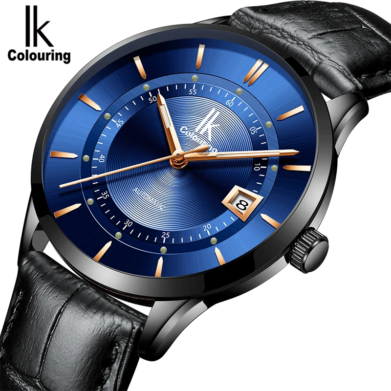 IK coloring Relogio Masculino мужские часы Лидирующий бренд Роскошные автоматические