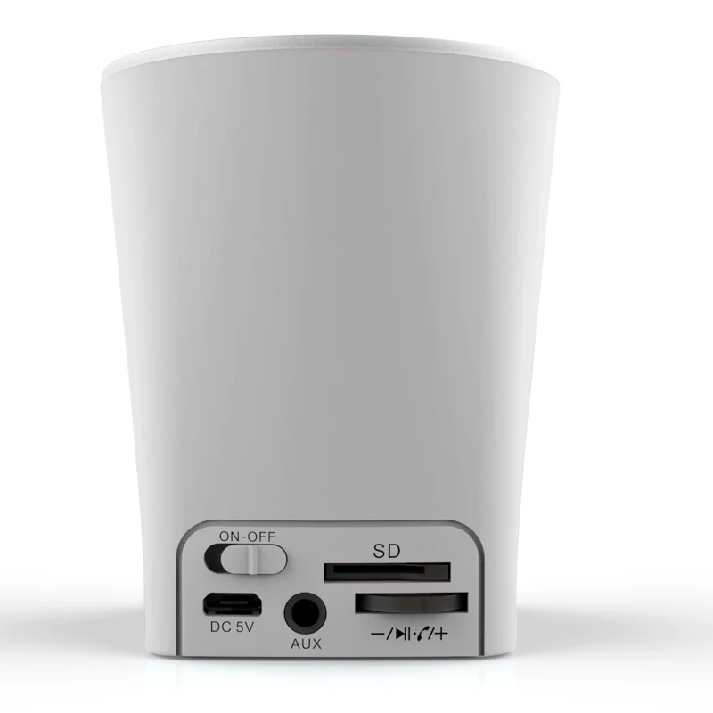 Портативный мини Открытый Крытый Bluetooth Динамик с Красочными Гало Беспроводной