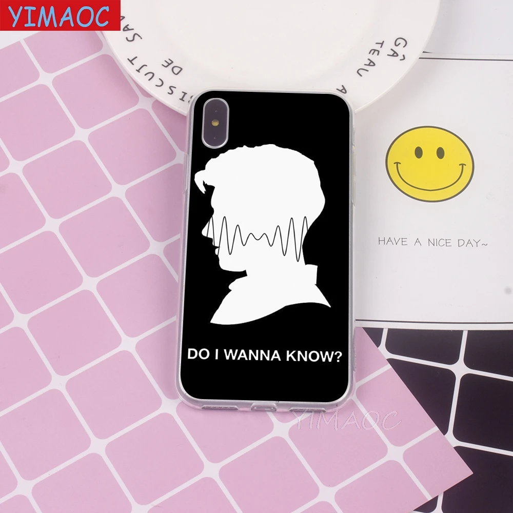 Мягкий чехол YIMAOC Arctic Monkeys из ТПУ и силикона для iPhone 8 7 6 6S Plus 5 5S SE X XR XS 11 Pro Max |