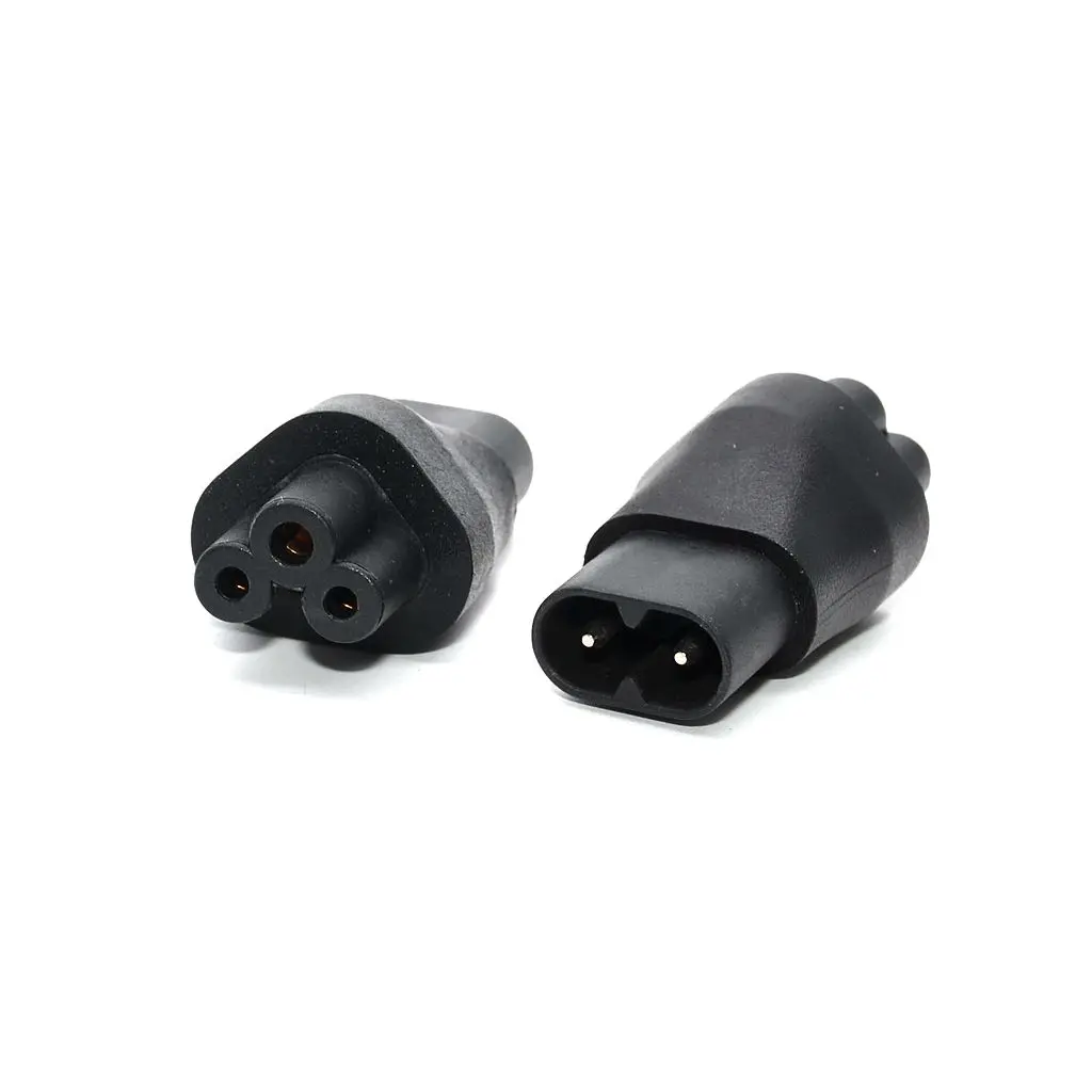 IEC 3Pin женский 2Pin мужской IEC 320 C6 для C8 адаптер питания ИЭК 320 C7 для C5 2 контактный разъем адаптер питания для адаптера переменного тока разъем