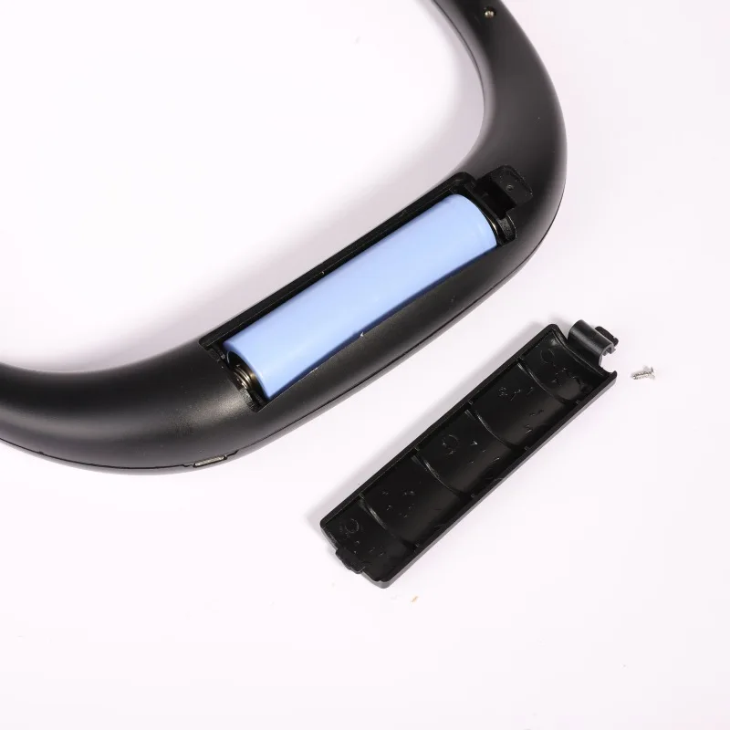 USB перезаряжаемый портативный ручной вентилятор для шеи, персональный мини-вентилятор для шеи, двойные вентиляторы, 3 скорости, регулируемые для дома и офиса