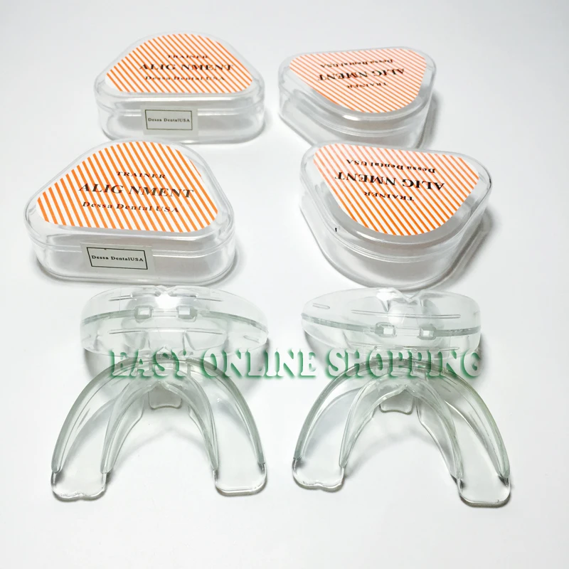 4 комплекта для взрослых зубной ортодонтический прибор тренажер выравнивание