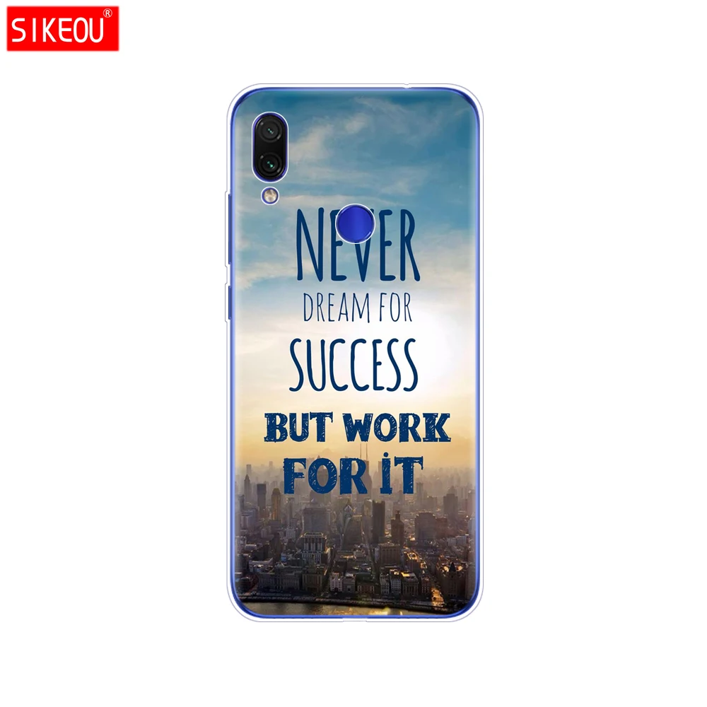 33683 Чехол для xiaomi Redmi Note 7, силиконовый мягкий чехол из ТПУ с рисунком для xiaomi Redmi Note 7, чехол 6,3 дюйма, Fundas Coque, чехол для Redmi NOTE 7 PRO - Цвет: 33683