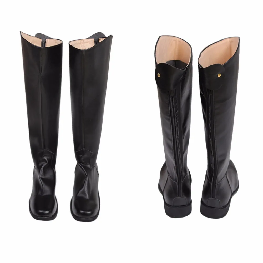 Сделанные на заказ мужские Solider длинные ботинки из искусственной кожи