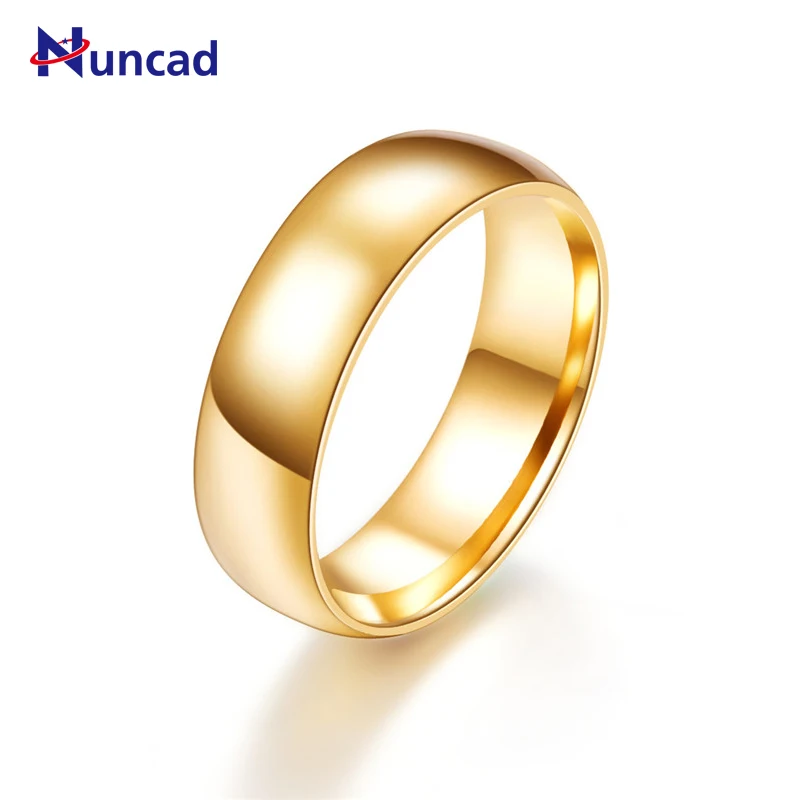 Ювелирные изделия из нержавеющей стали для мужчин и женщин золотистого