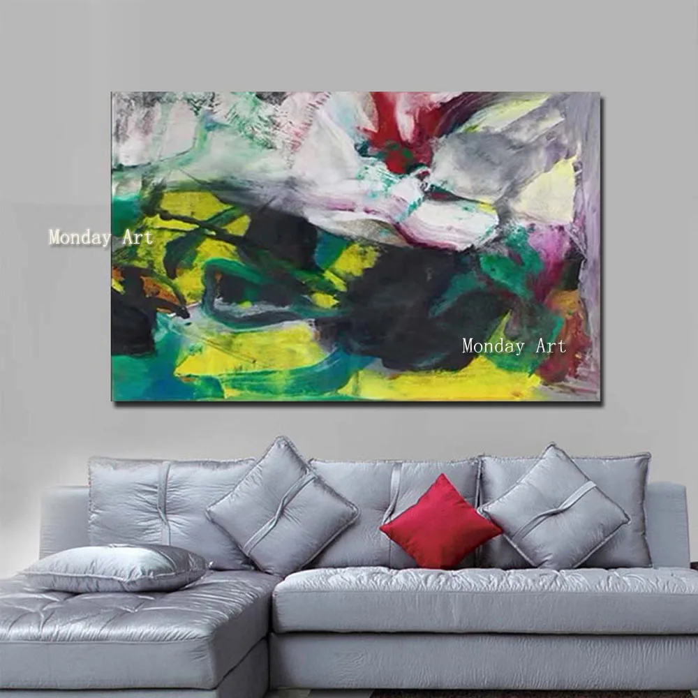 Поп арт 100% ручная работа абстрактная картина маслом современное искусство