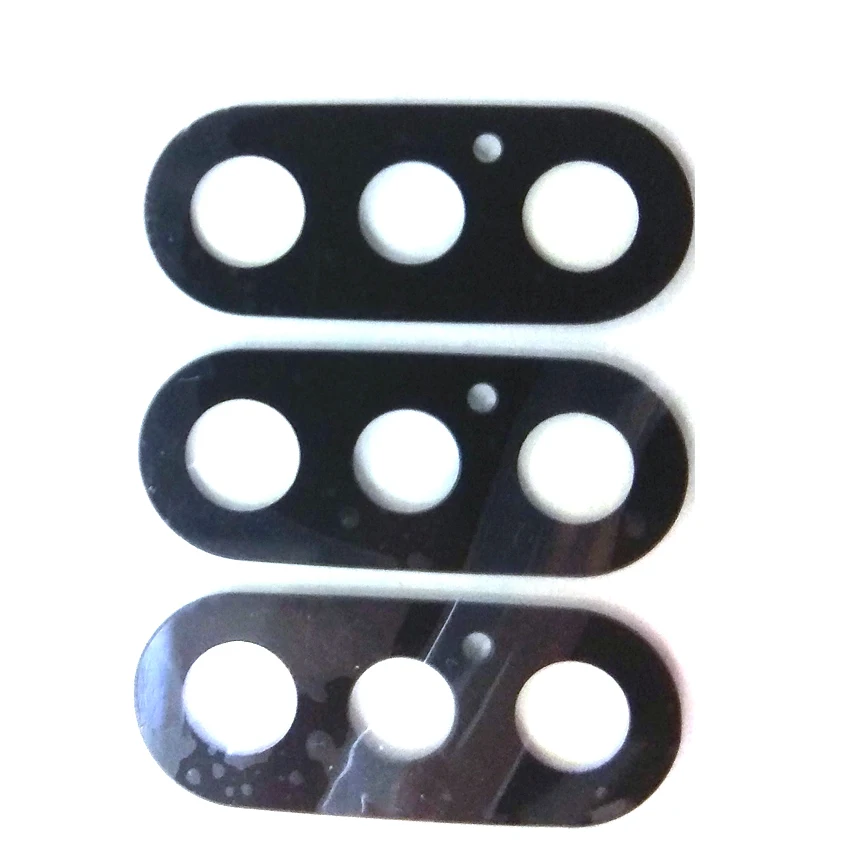 Стеклянная крышка объектива задней камеры с наклейкой 30 шт.|Объективы для