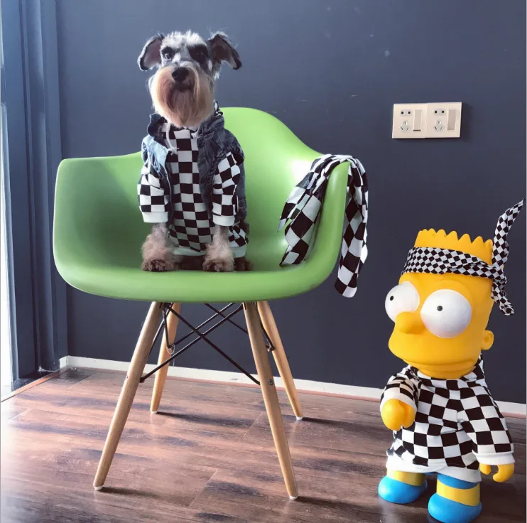 Pets Tide Brand Clothes Kitty Method Bucket Myna Tactic Schnauzer Puppy Autumn And Winter Thin Section Cowboy Vest |