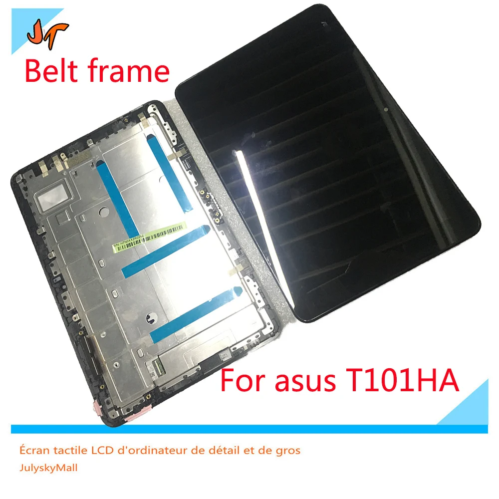 Черный ЖК-дисплей + дигитайзер сенсорного экрана рамка для Asus T101HA 10 1 дюйма touc |
