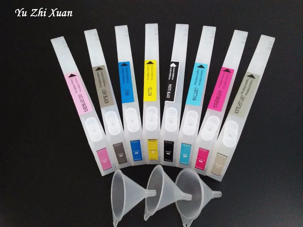 Yu Zhi Xuan! 1 шт. 350 мл T6122 T6123 T6124 T6128 картридж с чипом для Epson 9450 чернила картриджа