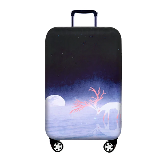 B-Luggage cover Жираф чехол для чемодана эластичные Защитные Чехлы 18-32 дюймов Дорожная сумка на колесах багажник пыли Чехол дорожные аксессуары - Цвет: B-Luggage cover