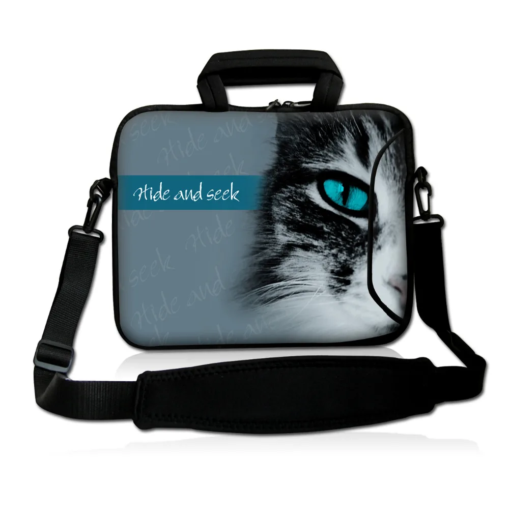 print Lion 10 Inch Laptop sleeve Notebook Bag Case Messenger Shoulder For 9.7&quot-10.2&quot Tablet PC Free Shipping | Компьютеры и