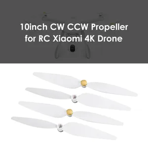 2 парыкомпл. оригинальный Набор пропеллеров CW + CCW Для дрона Xiaomi Mi 4K версия FPV Дрон Радиоуправляемый квадрокоптер запасные части лопасти