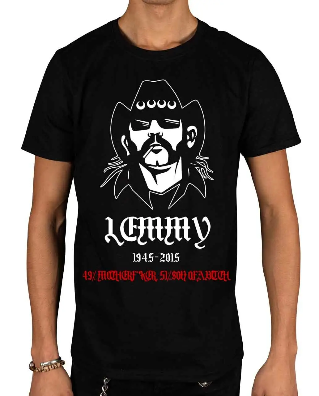 Lemmy 49% Motherfker 51% сукин сын футболка Ace Spades рок Легенда Летняя мужская модная Удобная