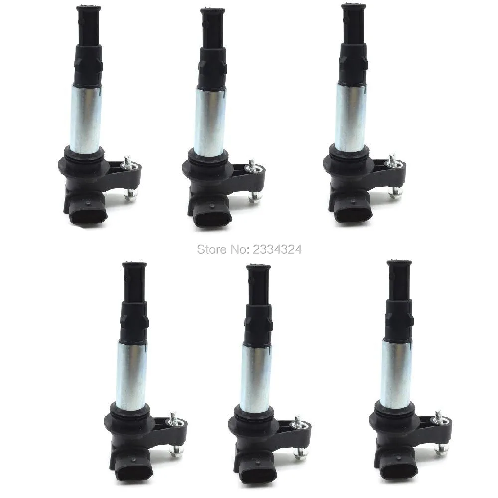 6 x Ignition Coil For Holden Commodore Adventura Crewman VZ Caprice WL Rodeo RA HB H9 H7 3.6L 12583514 12566569 0221604104 UF375 |