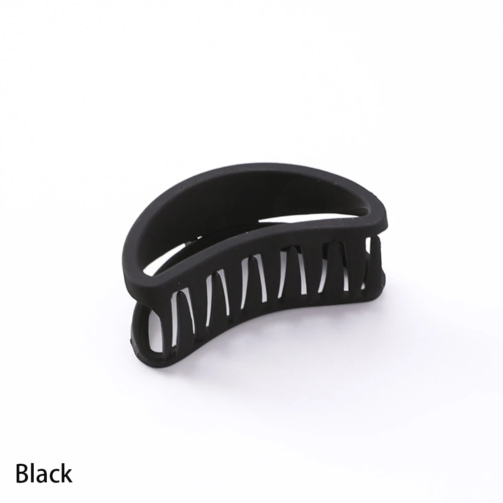 Black 1 шт., элегантные женские акриловые заколки, цветные заколки для волос, заколки для волос, аксессуары для укладки волос для женщин - Цвет: Black