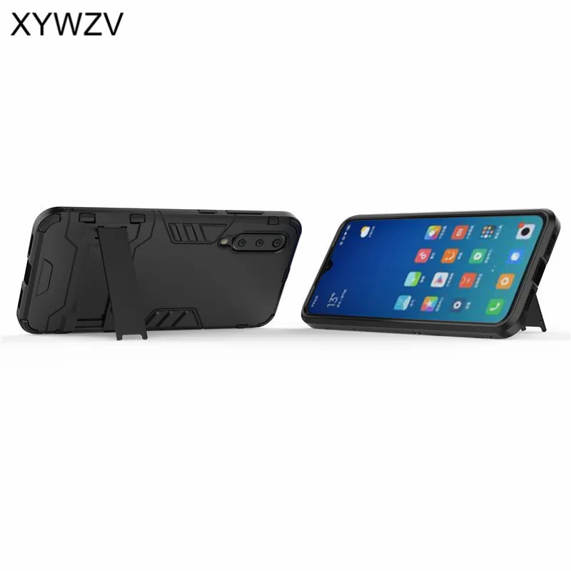 For Xiaomi Mi 9 SE Case Shockproof Armor Soft Rubber Hard PC Phone Back Cover Fundas |