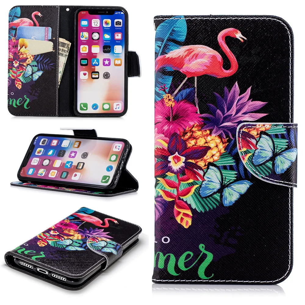 Кожаный чехол JFWEN для iphone X, 7, 8, 6, 6S Plus, XS, чехол для MAX XR, флип-кошелек, чехол для телефона s, для iphone 5, 5S, SE, 6, 7, 8 Plus, X, чехол