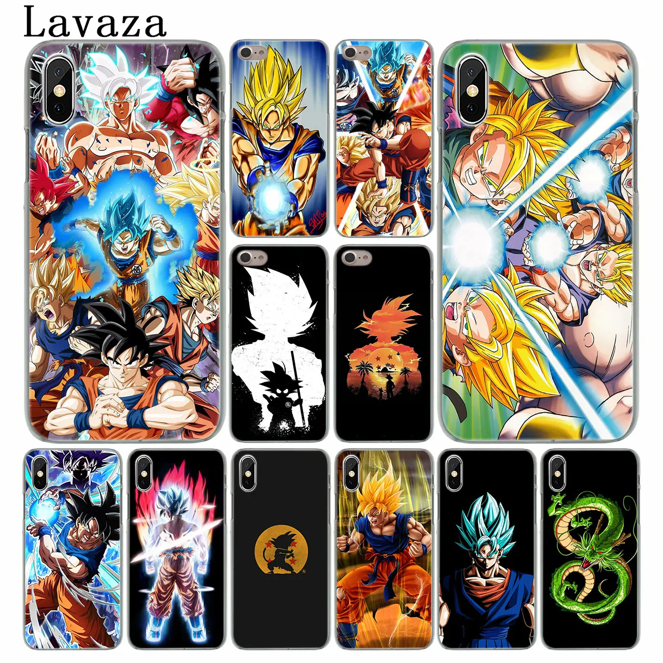 Твердый чехол для телефона Lavaza DBZ DRAGON BALL Z Goku iPhone XR XS X 11 Pro Max 10 7 8 6 6S 5 5S SE 4S
