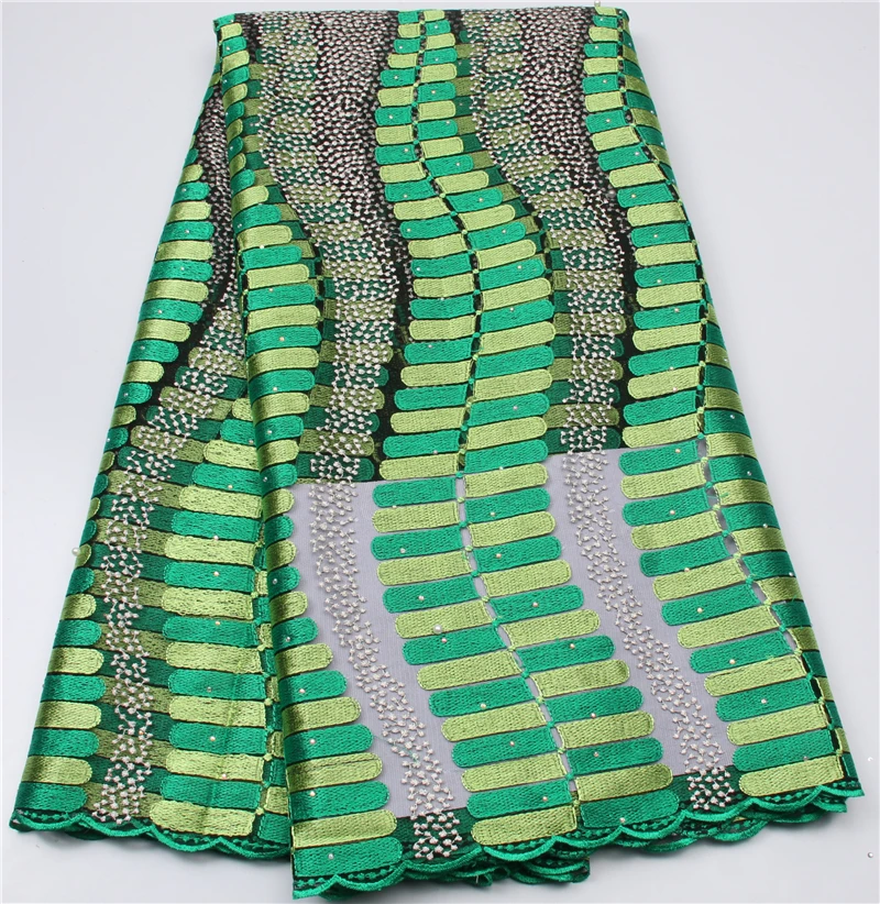 Mr. P Африканского Прекрасный Дизайн Моды С Камнями Французский Чистая кружева