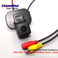liandlee for kia cerato 2th sedan 2010 2013 car reverse parking camera backup rear view cam sony hd ccd integrated