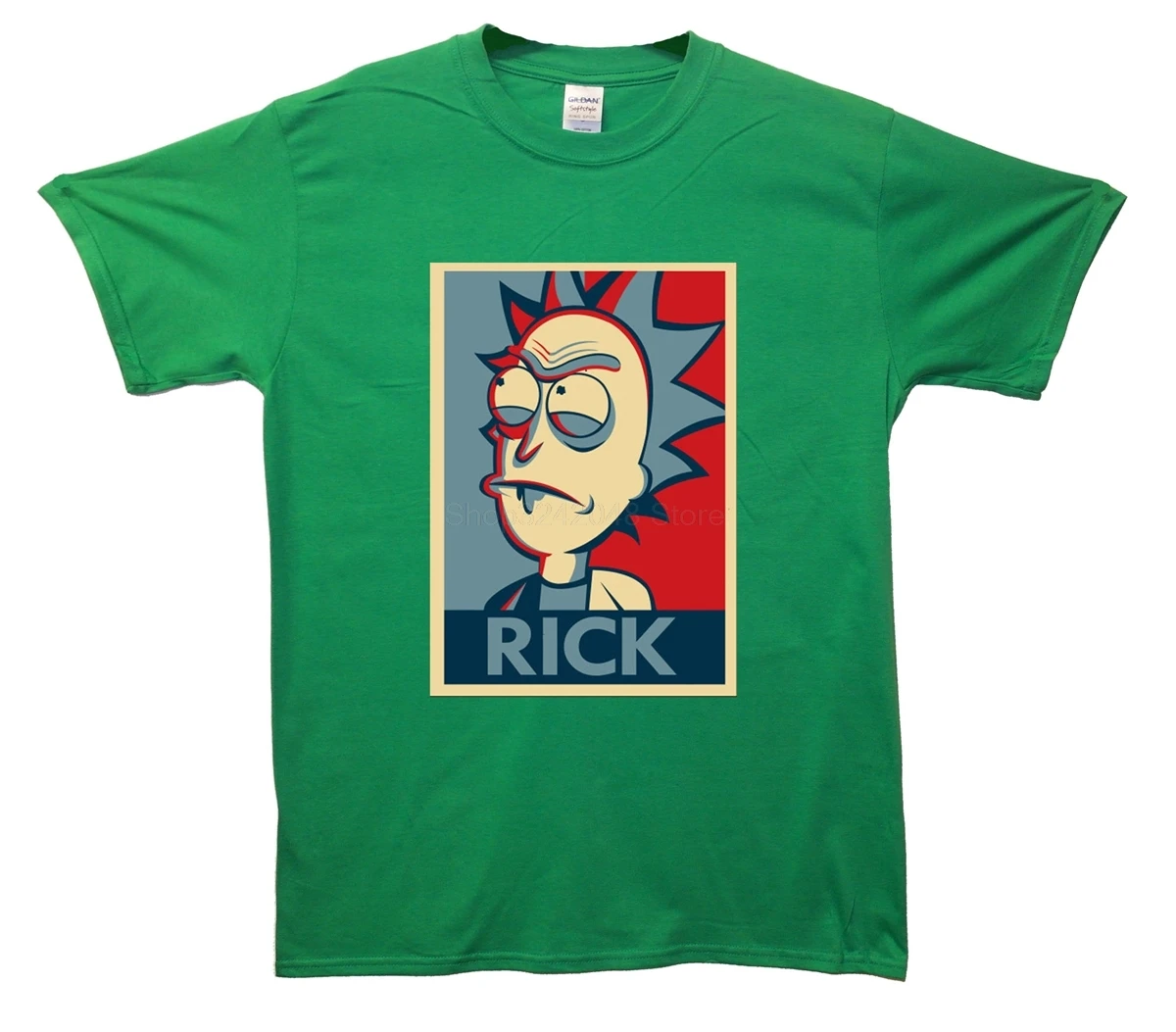 Rick and Morty for President T Shirt Летняя мужская футболка с коротким рукавом|Мужские футболки|