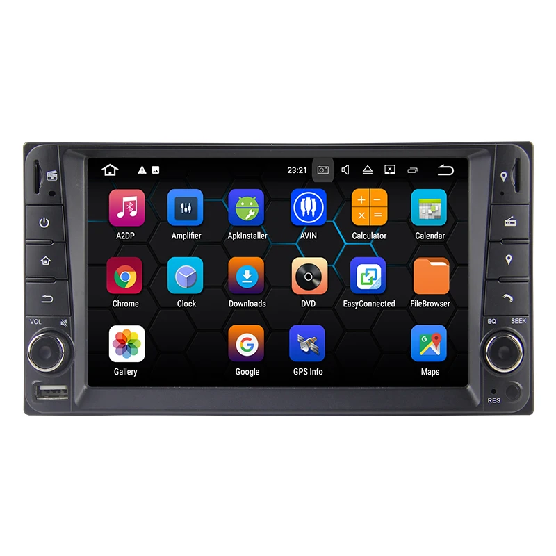 Универсальный автомобильный dvd плеер 2 Din 6 "четырехъядерный Android 8 1 для Toyota Corolla