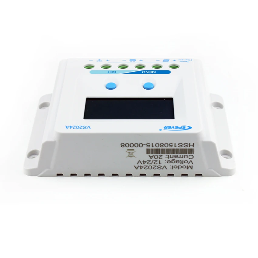 1 шт. новый комплект контроллера солнечной системы VS2024A 20A 12V 24V ViewStar PWM с