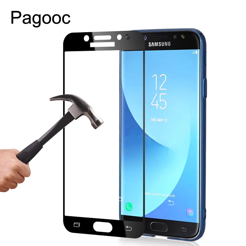 Закаленное Стекло для samsung Galaxy J3 J5 J7 Защитная пленка для samsung J3 J7 J2 J4 J6 J8 Экран протектор Стекло