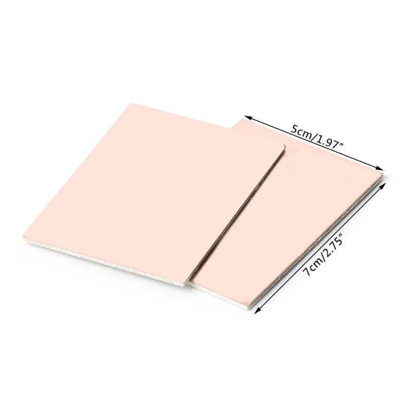 Одна сторона из стекловолокна PCB медная плакированная пластина ламинат печатная