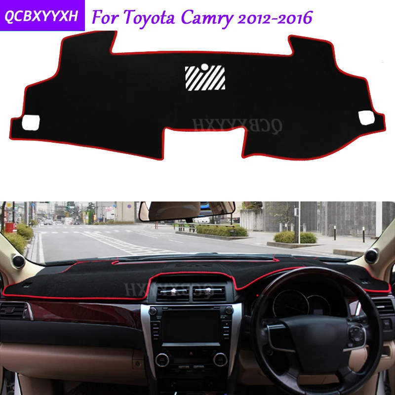 Коврик для приборной панели Toyota Camry 2012 2017 защитный коврик интерьера Photophobism