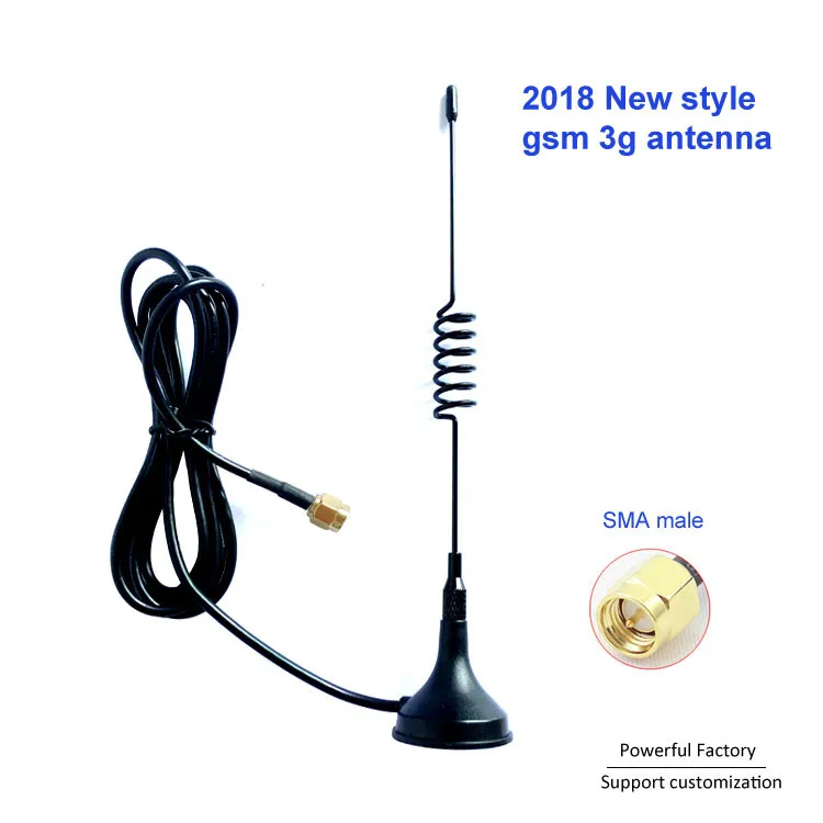 

Антенна 3G/GSM/900/1800 МГц 5 дБи 1,5 м кабель SMA папа
