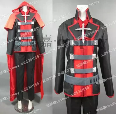 

-Красный прицеп Ruby Rose Male Ver. Костюм для косплея на Хэллоуин