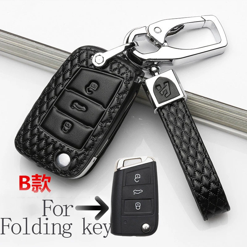 

car key cover key case for car suit for VW Golf 7 CC Tiguan B8 Variant MAGOTAN Teramont LaVida accessories styling