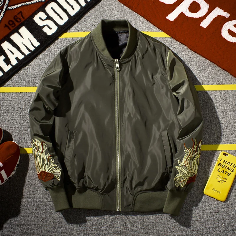 M-5XL! новинка 2017 года Весенняя Мужская модная куртка Большие размеры верхняя
