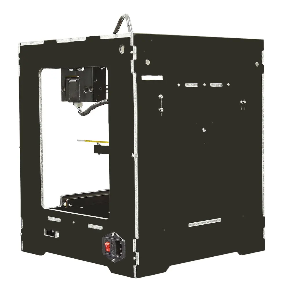 Anet A3 Full Assembled Aluminum-Acrylic Frame Big Size Desktop 3D Printer High Precision +LCD+Hotbed 16G SD Card+10M Filament | Компьютеры