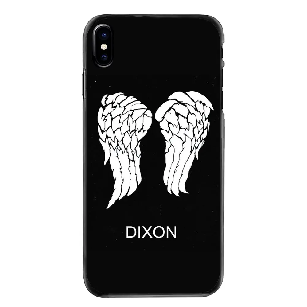 В ходячий мертвец Дэрил Диксон Wings арт Жесткий Телефон сумка чехол для iPhone 4 4S 5 5S 5C