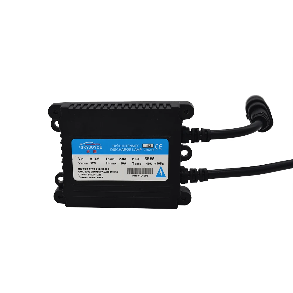 SKYJOYCE 10 шт./5 пар AC 35 Вт 12 В HID ксеноновый балласт черный для автомобильных фар