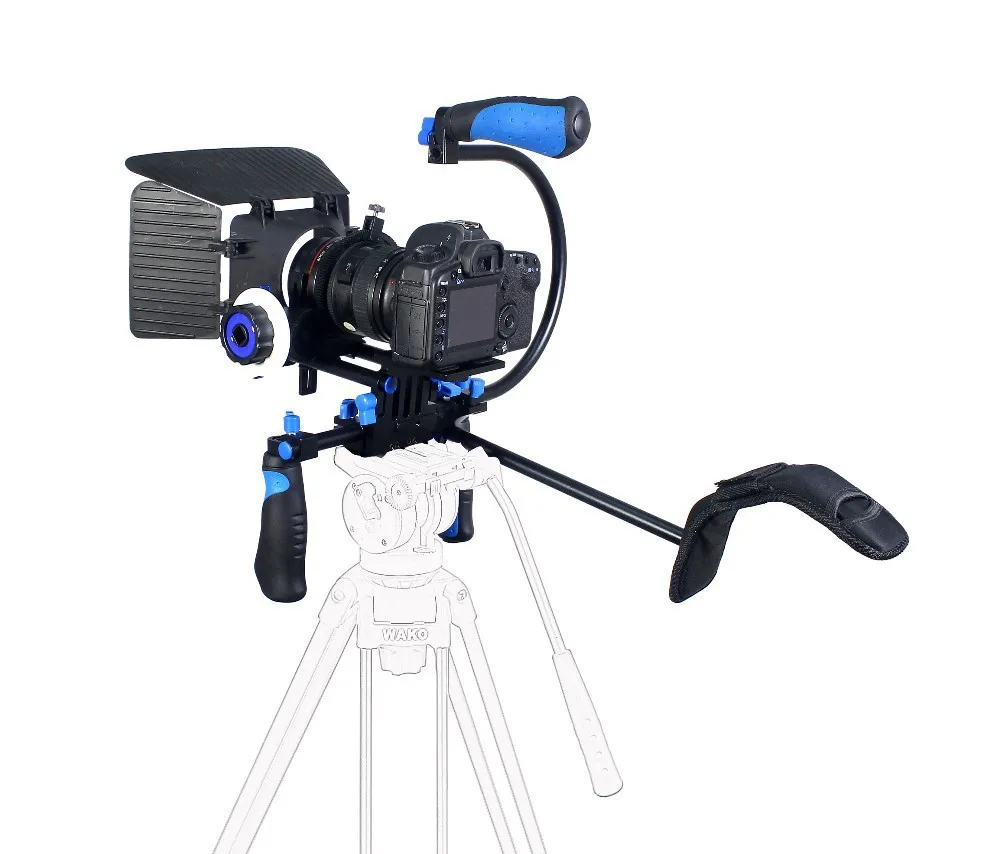 Rl 02 + набор DSLR Рог rl Видео плеча Камера крепление Поддержка/Приборы непрерывного