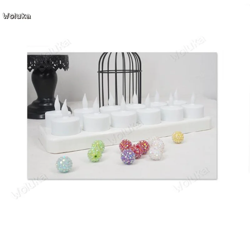 Simulation Charging candle Lamp evening wedding birthday Proposal Tea Room led electronic CD50 W02 | Лампы и освещение