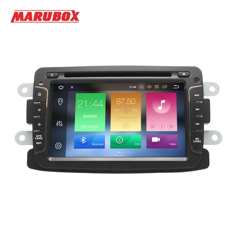 MARUBOX 1Din Android 8 0 для Duster Renault 2010 2015 Logan Sandero навигация GPS DVD стерео радио автомобильный